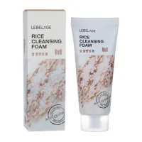 Пенка для умывания с экстрактом риса RICE CLEANSING FOAM 100 мл Lebelage