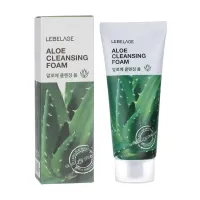 Пенка для умывания с экстрактом алоэ ALOE CLEANSING FOAM 100 мл Lebelage