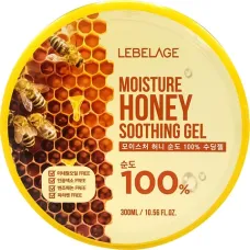 Гель для лица и тела универсальный с медом MOISTURE HONEY PURITY 100% SOOTHING GEL 300 мл - Lebelage