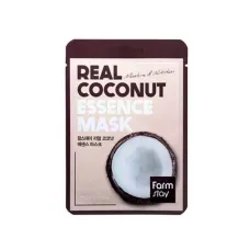 Маска для лица тканевая с экстрактом кокоса FarmStay Real Coconut Essence Mask 23 мл - FarmStay