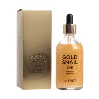 Сыворотка для лица с золотом и муцином улитки Gold Snail 24K Prestige Ampoule 100 мл The Saem