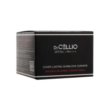Крем-кушон для лица солнцезащитный COVER LASTING SUN BLOCK CUSHION #13 LIGHT BEIGE 14 гр Dr. Cellio