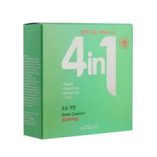 Крем-кушон для лица с успокаивающим комплексом Dr.G50 4 IN 1 DODO CUSHION (Whitening) #21 13 гр Dr. Cellio