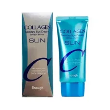 Крем для лица и тела солнцезащитный Collagen Sun Cream 50 мл - Enough
