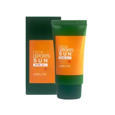 Крем для лица солнцезащитный с центеллой азиатской для высокой активности и занятий спортом CICA LEPORTS SUN 30 мл Lebelage
