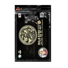 Пластырь с красным женьшенем и маслом агарового дерева CHEONNYEON CHIM HYANG PAD PREMIUM набор 20 шт