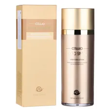 Лосьон для лица с коллоидным золотом и муцином улитки CELLIO GOLD SNAIL MOISTURE LOTION 140 мл