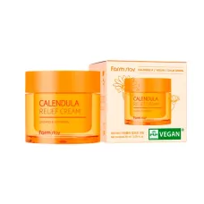 Крем для лица Календула FarmStay Calendula Relief Cream 80 мл