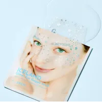 Маска тканевая для глаз Iceland Glitter Eye Goggle Mask 1шт 10 гр