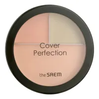 Консилер для лица (палетка) Cover Perfection Triple Foundation Balm 1.0 Clear Beige