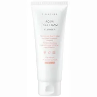 Пенка для лица очищающая с экстрактом риса S.NATURE AQUA RICE FOAM CLEANSER 160 мл