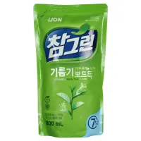 Средство для мытья посуды, овощей и фруктов Chamgreen Green Tea 800 мл (830 гр) Refill