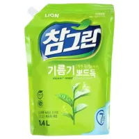 Средство для мытья посуды, овощей и фруктов Chamgreen Green Tea 1.4 л (1.45 кг) Refill