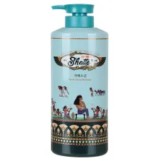 Гель-эксфолиант для душа бессульфатный SHOWER BODY SOAP Dead Sea Salt With Fresh Ocean Perfume 900 мл