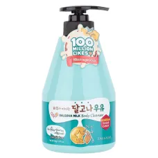 Гель для душа с ароматом дальгона Kwailnara Dalgona (Suga Candy) Milk Body Cleanser 560 гр