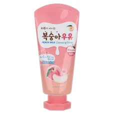 Пенка для лица с экстрактом персика Kwailnara Peach Milk Cleansing Foam 120 мл
