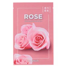 Маска на тканевой основе для лица N с экстрактом розы Natural Rose Mask Sheet 21 мл