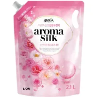 Кондиционер для белья с ароматом Розы Aroma Silk, 2.1 л (мягкая упаковка)