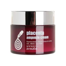Крем для лица с плацентой ZENZIA PLACENTA AMPOULE CREAM 70 мл