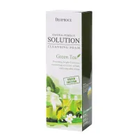 Пенка для умывания с экстрактом зеленого чая NATURAL PERFECT SOLUTION CLEANSING FOAM GREENTEA 170 гр