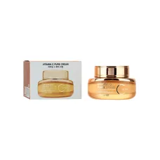 Крем для сияния кожи лица с витамином С и транексамовой кислотой LEBELAGE VITAMIN C PURE CREAM 55 мл