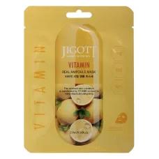 Маска на тканевой основе JIGOTT VITAMIN REAL AMPOULE MASK 27 мл
