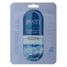 Маска на тканевой основе JIGOTT HYALURONIC ACID REAL AMPOULE MASK 27 мл
