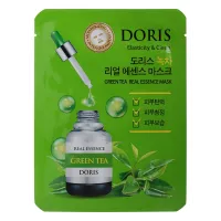 Маска на тканевой основе DORIS GREEN TEA REAL ESSENCE MASK, 25 мл