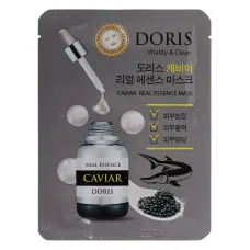 Маска на тканевой основе DORIS CAVIAR REAL ESSENCE MASK, 25 мл