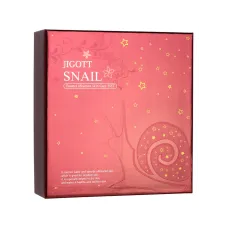 Набор уходовый с улиткой JIGOTT SNAIL ESSENCE MOISTURE SKIN CARE 3 SET 150мл*2/50мл/30мл*2
