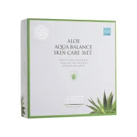 Набор уходовый с алоэ JIGOTT ALOE AQUA BALANCE SKIN CARE 3 SET 150мл*2/50мл