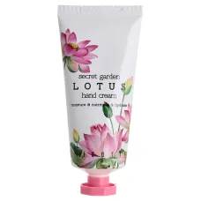 Крем для рук с экстрактом лотоса JIGOTT SECRET GARDEN LOTUS HAND CREAM, 100 мл