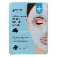 Маска тканевая кислородная DETOXIFYING BLACK O2 BUBBLE MASK CHARCOAL 20 гр