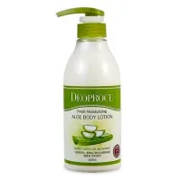 Лосьон для тела с экстрактом алоэ DEOPROCE FRESH MOISTURIZING ALOE BODY LOTION 500 мл