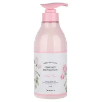 Лосьон для тела с ароматом розы DEOPROCE MILKY RELAXING PERFUMED BODY LOTION COTTON ROSE 500 мл