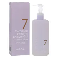 Гель для душа питательный парфюмированный с керамидами и ароматом белого мускуса MASIL 7 CERAMIDE PERFUME SHOWER GEL 300 мл (WHITE MUSK)