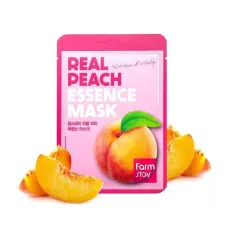 Маска тканевая для лица с экстрактом персика, FarmStay 23 мл