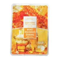 Маска тканевая на основе фильтрата улитки и меда DEOPROCE COLOR SYNERGY EFFECT SHEET MASK YELLOW 20 гр
