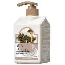 Лосьон для тела с ароматом мускуса Milk Baobab Body Lotion Ivory Musk 500 мл