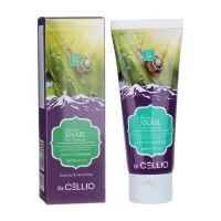 Пенка для лица с муцином улитки Dr.CELLIO G70 MOISTURE SNAIL FOAM CLEANSING 100 мл