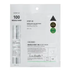 Маска двухфазная с микроиглами VT REEDLE SHOT 100 2-STEP MASK