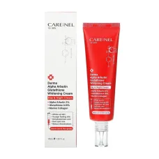 Крем для лица осветляющий CARENEL Derma Alpha Arbutine Glutathione Whitening Cream