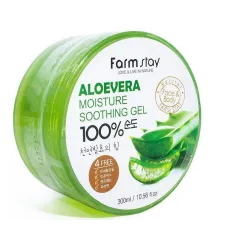 Гель успокаивающий для лица и тела с экстрактом алоэ вера Moisture Soothing Gel Aloevera 300 мл