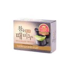 Мыло-скраб туалетное Hardwood Charcoal Scrub Soap 100 гр