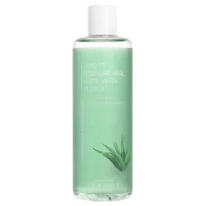 Тонер для лица увлажняющий с алоэ Jigott Moisture Real Aloe Vera Toner, 300 мл