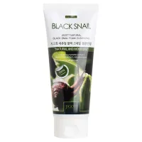Пенка для лица с экстрактом улиточного муцина JIGOTT NATURAL BLACK SNAIL FOAM CLEANSING, 180 мл
