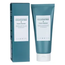 Пенка для лица очищающая с экстрактами центеллы азиатской и чайного дерева Jigott Cicateatree Foam Cleanser 180 мл