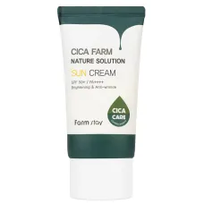 Крем солнцезащитный восстанавливающий FarmStay Cica Farm Nature Solution Sun Cream SPF50+/PA+++, 50 гр