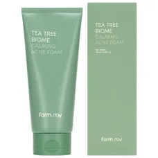Пенка успокаивающая для умывания для проблемной кожи Tea Tree Biome Calming Acne Foam, 180 мл