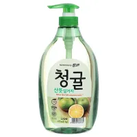 Средство для мытья посуды, овощей и фруктов Unripe Green Tangerine by Chamgreen 1 кг Container